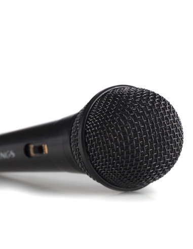 NGS Singer Fire Negro Micrófono para karaoke