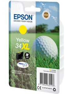 Epson Golf ball Singlepack Yellow 34XL DURABrite Ultra Ink 2