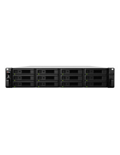 Synology RX1217RP unidad de disco multiple 0 TB Bastidor (2U) Negro, Gris
