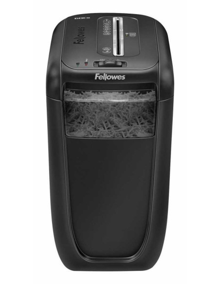 Fellowes 60Cs triturador de papel Corte cruzado 72 dB 23 cm Negro