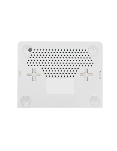 Mikrotik RB750GR3 router Gigabit Ethernet Turquesa, Blanco
