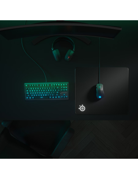 Steelseries QcK Edge Large Alfombrilla de ratón para juegos Negro