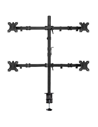 Ewent EW1514 soporte para monitor 81,3 cm (32") Escritorio Negro