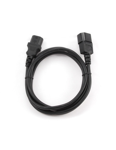 Gembird PC-189-VDE cable de transmisión Negro 1,8 m C14 acoplador