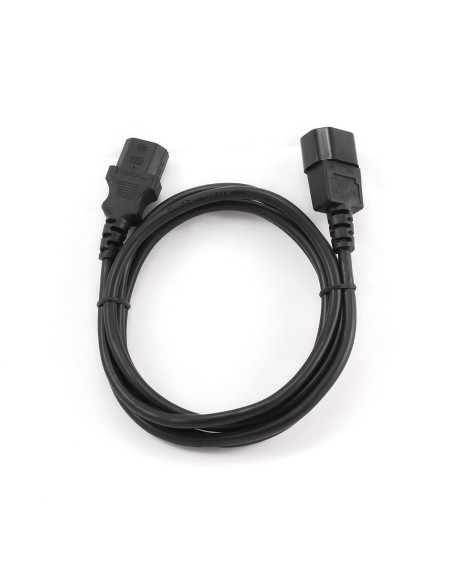 Gembird PC-189-VDE cable de transmisión Negro 1,8 m C14 acoplador