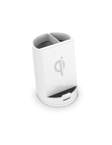 miniBatt PowerCUP Smartphone Blanco USB Cargador inalámbrico Carga rápida Interior