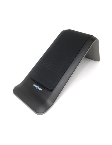 miniBatt MB-STUP cargador de dispositivo móvil Smartphone Negro Cargador inalámbrico Carga rápida Interior