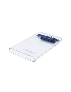 CoolBox CAJA CARCASA HDD SSD 2.5" SLIMCHASE SCT-2533 USB3.2 GEN1 TRANSPARENTE 2