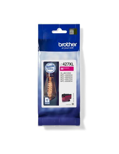 Brother LC427XLM cartucho de tinta 1 pieza(s) Original Alto rendimiento (XL) Magenta