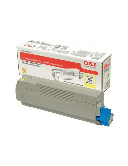 OKI 46471101 cartucho de tóner 1 pieza(s) Original Amarillo