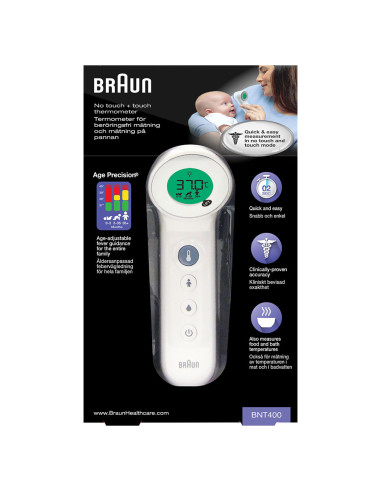 Braun BNT400 Teledetección Blanco Frente