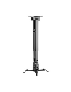 AISENS CWP01TSE-047 montaje para projector Techo pared Negro
