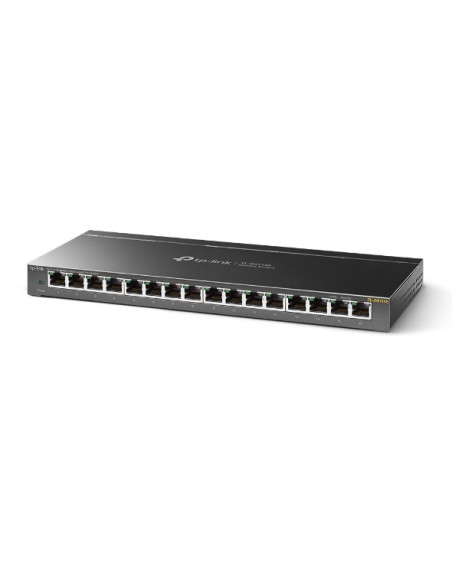 TP-Link TL-SG116E No administrado L2 Gigabit Ethernet (10 100 1000) Negro