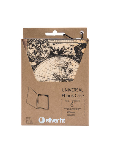 SilverHT Funda Universal Travel para eBook de 6"