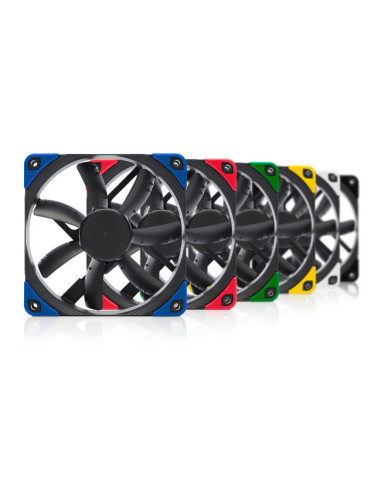 Noctua NF-S12A PWM chromax.black.swap Carcasa del ordenador Ventilador 12 cm Negro 1 pieza(s)