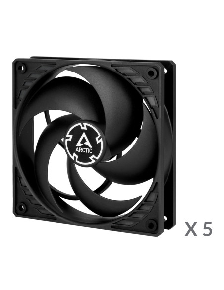 ARCTIC P12 Value Pack Carcasa del ordenador Ventilador 12 cm Negro