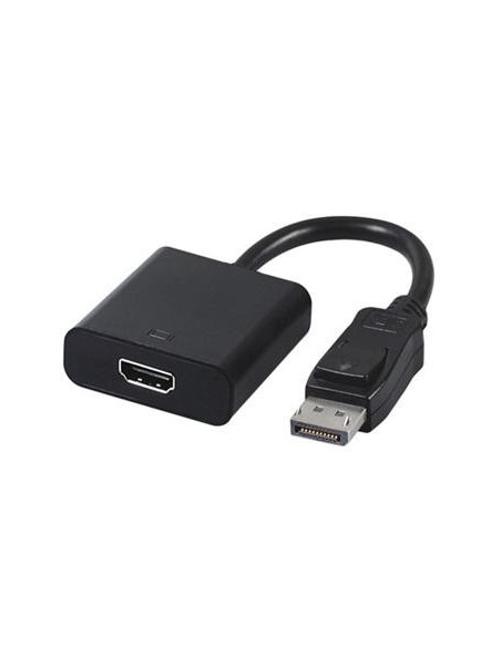 Gembird A-DPM-HDMIF-002 adaptador de cable de vídeo 0,1 m DisplayPort HDMI tipo A (Estándar) Negro