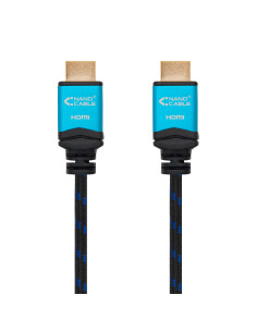 Nanocable Cable HDMI V2.0 4K@60GHz 18 Gbps A M-A M, negro, 2.0 m. 2