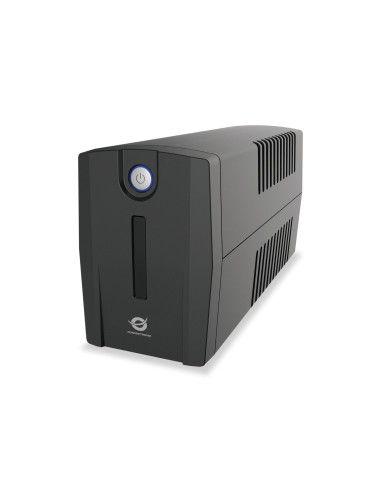 Conceptronic ZEUS01ES sistema de alimentación ininterrumpida (UPS) Línea interactiva 0,65 kVA 360 W 2 salidas AC