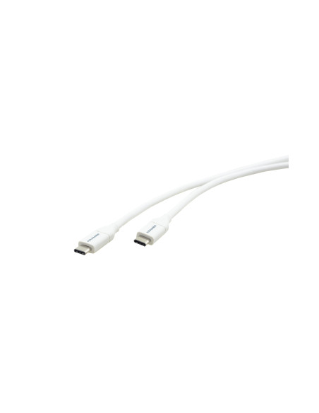 Kramer Electronics C-USB CC-6 cable USB USB 2.0 1,8 m USB C Blanco
