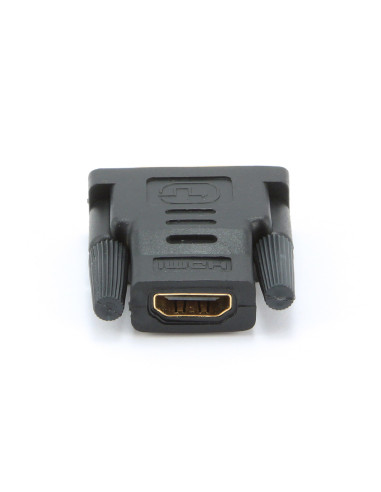 Gembird A-HDMI-DVI-2 cambiador de género para cable Negro