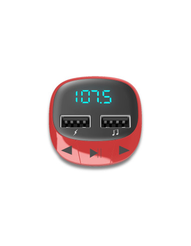 Energy Sistem 44825 87,5 - 108 MHz Encendedor de cigarrillos Rojo