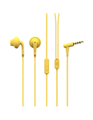 Energy Sistem Style 2+ Auriculares Alámbrico Dentro de oído Llamadas Música Amarillo
