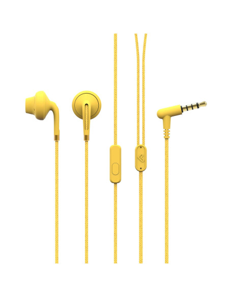 Energy Sistem Style 2+ Auriculares Alámbrico Dentro de oído Llamadas Música Amarillo