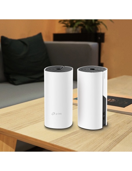 TP-Link Deco M4(2-pack) Doble banda (2,4 GHz   5 GHz) Wi-Fi 5 (802.11ac) Blanco Interno