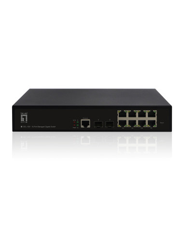LevelOne GEL-1061 switch Gestionado L2 Gigabit Ethernet (10 100 1000) Negro