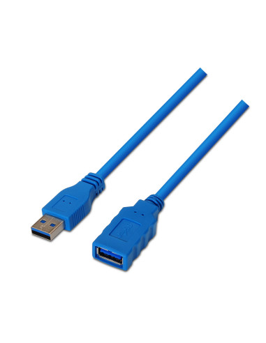 AISENS A105-0045 cable USB USB 3.2 Gen 1 (3.1 Gen 1) 1 m USB A Azul