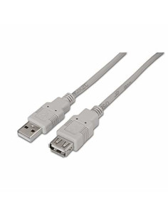 AISENS A101-0013 cable USB USB 2.0 1,8 m USB A Beige