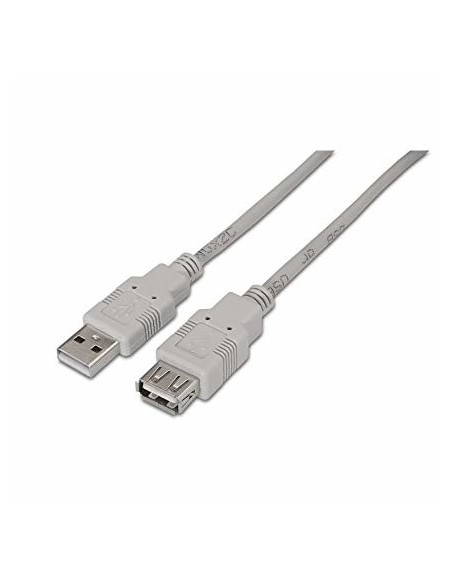 AISENS A101-0013 cable USB USB 2.0 1,8 m USB A Beige