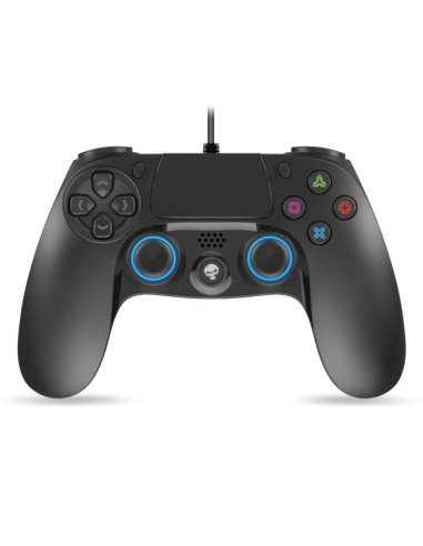 Spirit of Gamer SOG-WXGP4 mando y volante Negro USB 2.0 Gamepad Analógico Digital PC, PlayStation 4, Playstation 3