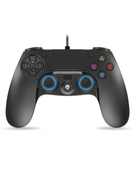 Spirit of Gamer SOG-WXGP4 mando y volante Negro USB 2.0 Gamepad Analógico Digital PC, PlayStation 4, Playstation 3