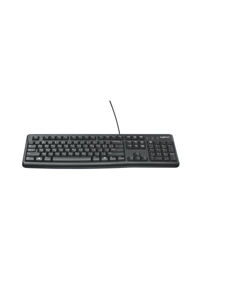 Logitech Keyboard K120 for Business teclado Oficina USB QWERTY Internacional de EE.UU. Negro