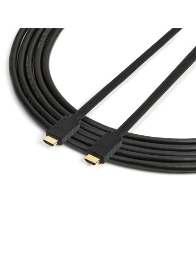 StarTech.com Cable de 5m HDMI 2.0 Certificado Premium con Ethernet - HDMI de Alta Velocidad Ultra HD de 4K a 60Hz HDR10 - para