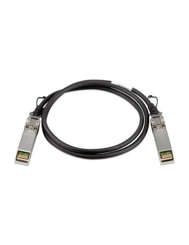 D-Link DEM-CB100S Cable de fibra óptica e InfiniBand 1 m SFP+ Negro