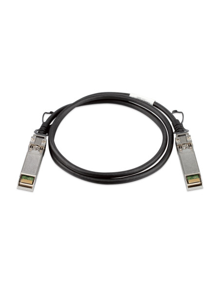 D-Link DEM-CB100S Cable de fibra óptica e InfiniBand 1 m SFP+ Negro