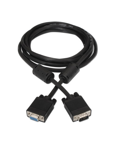 AISENS A113-0079 cable VGA 3 m VGA (D-Sub) Negro