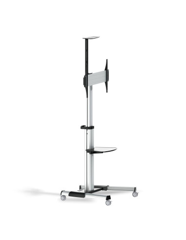 AISENS FT70TRE-037 soporte para pantalla de señalización 177,8 cm (70") Negro, Plata