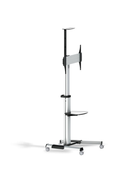 AISENS FT70TRE-037 soporte para pantalla de señalización 177,8 cm (70") Negro, Plata