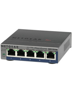 NETGEAR GS105E-200PES switch Gestionado L2 L3 Gigabit Ethernet (10 100 1000) Gris 2
