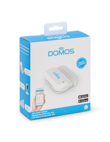 Domos DOM-SP-0 sensor de puerta   ventana Inalámbrico Blanco