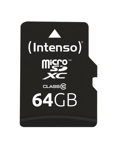 Intenso 64GB MicroSDHC MicroSDXC Clase 10