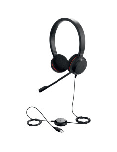 Jabra Evolve 20 Auriculares Alámbrico Diadema Oficina Centro de llamadas USB tipo A Negro 2