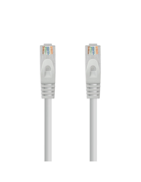 Nanocable Cable de red latiguillo RJ45 LSZH Cat.6A UTP AWG24, Gris, 0.5 m