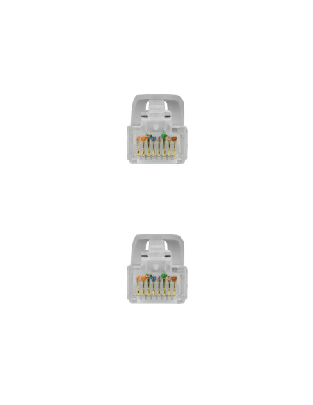 Nanocable Cable de red latiguillo RJ45 LSZH Cat.6A UTP AWG24, Gris, 1.0 m