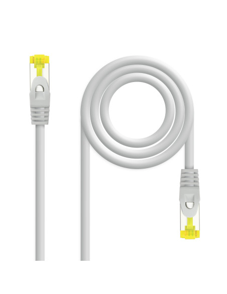 Nanocable Cable de red latiguillo RJ45 LSZH Cat.6A SFTP AWG26, Gris, 2.0 m