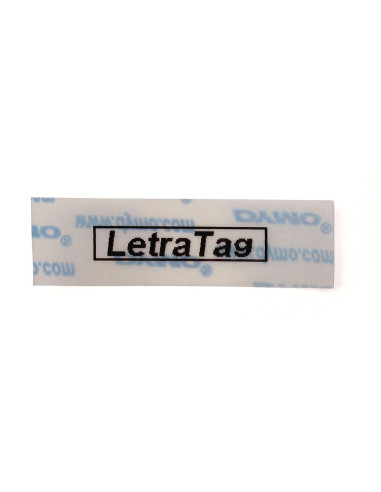 DYMO S0721530 cinta para impresora de etiquetas Negro sobre transparente